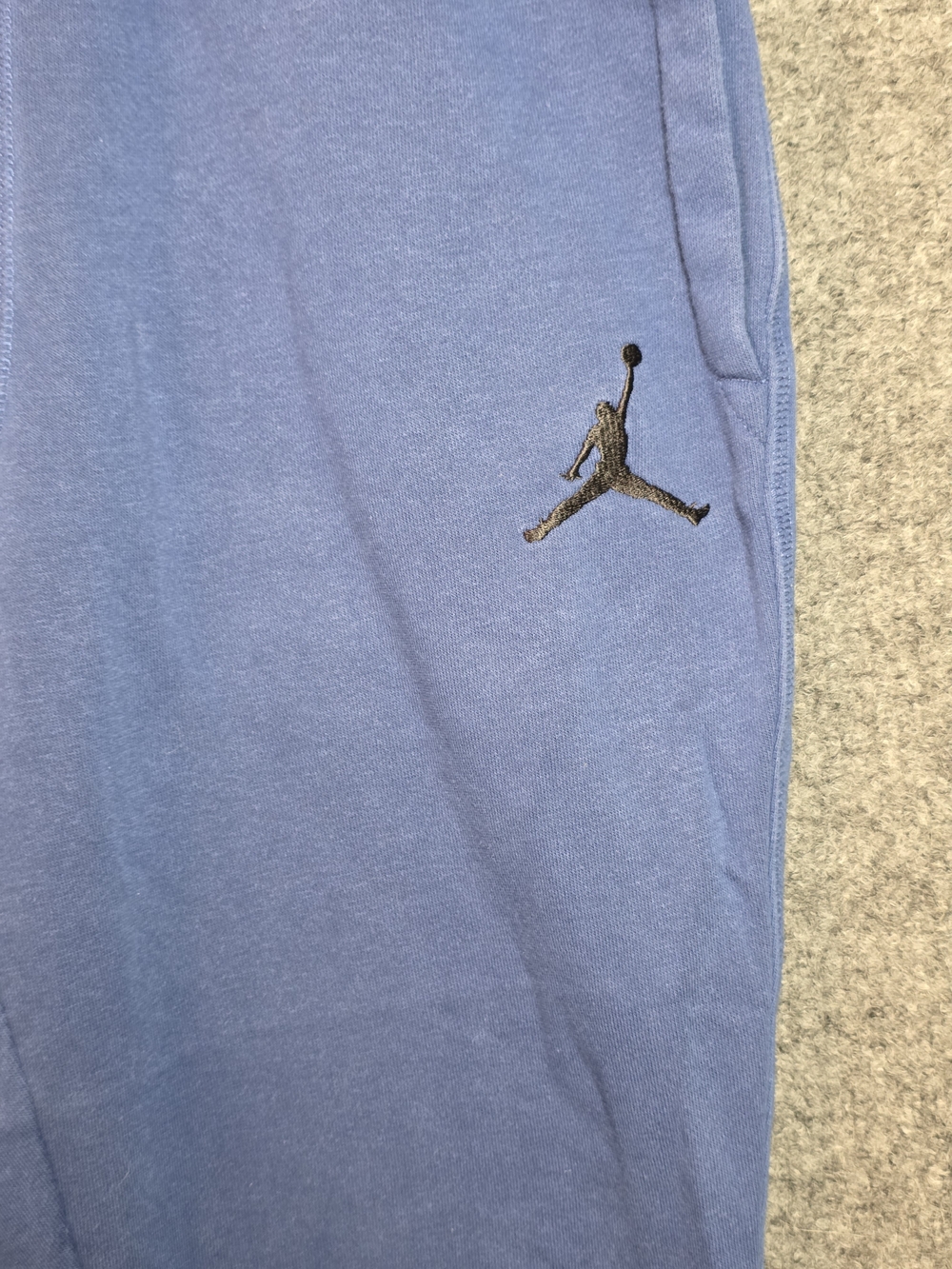 Jordan Sweatpants Mens Small Blue Jumpman Embroidered Fleece Joggers Pants Small
